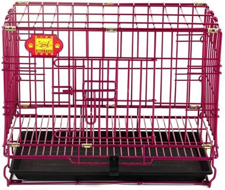 قفس سگ تاشو WYJW، قفس بزرگ سگ فلزی مقاوم نظامی برای قفس های سیمی داخلی و خارجی 2