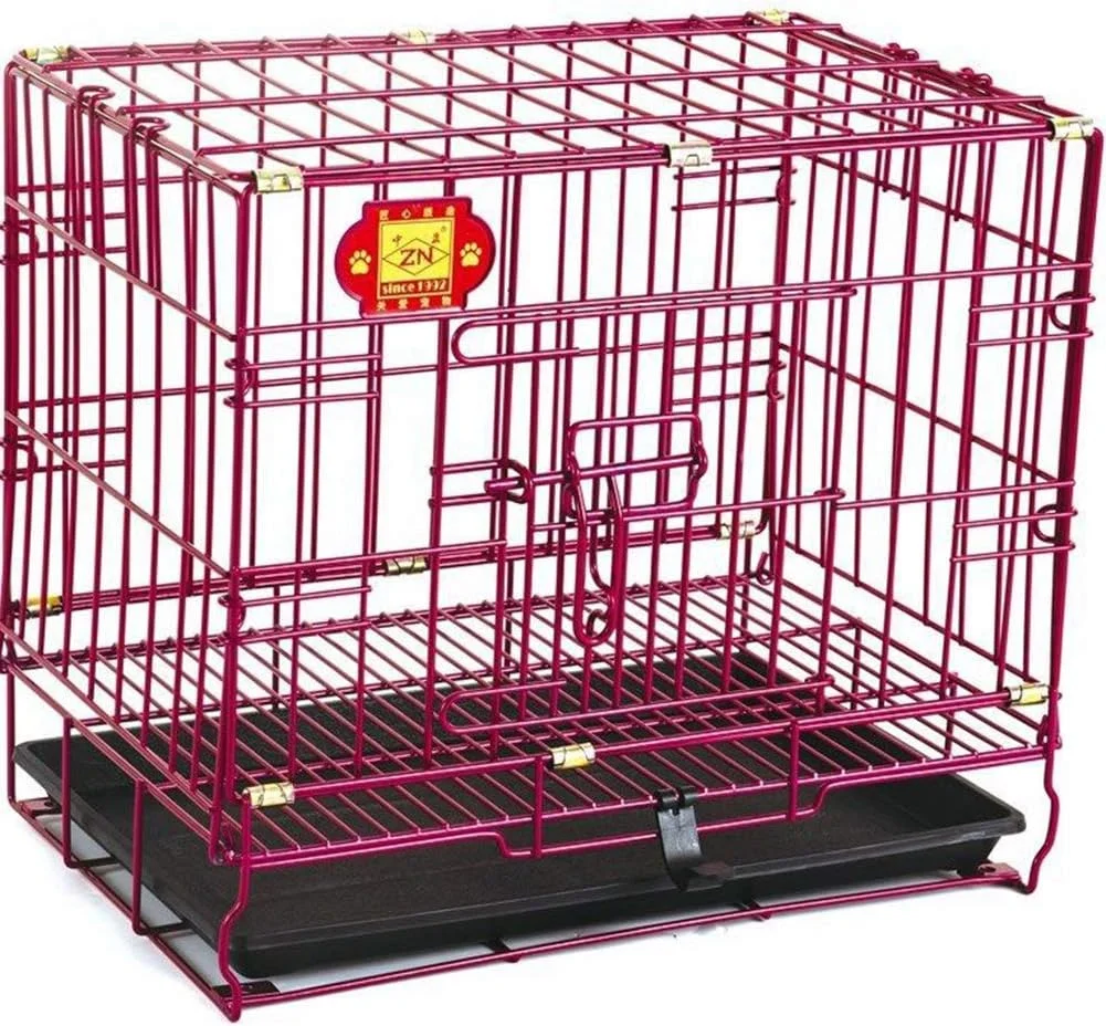 قفس سگ تاشو WYJW، قفس بزرگ سگ فلزی مقاوم نظامی برای قفس های سیمی داخلی و خارجی 2