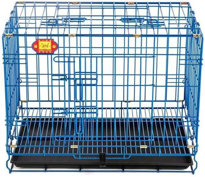 قفس سگ تاشو WYJW، قفس بزرگ سگ فلزی مقاوم نظامی برای قفس های سیمی داخلی و خارجی 1