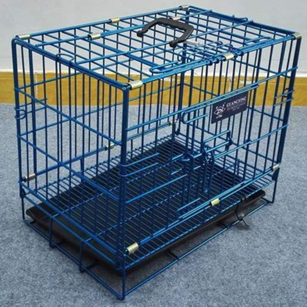 قفس سگ تاشو WYJW، قفس بزرگ سگ فلزی مقاوم نظامی برای قفس های سیمی داخلی و خارجی 1 قفس سگ تاشو WYJW، قفس بزرگ سگ فلزی مقاوم نظامی برای قفس های سیمی داخلی و خارجی 1