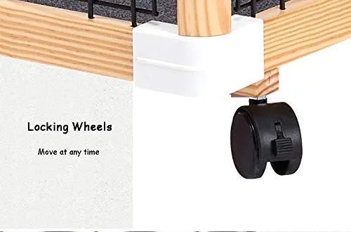 قفس بازی/محوطه بازی حیوانات خانگی WYJW با چرخ/درب/سینی، پنل جداکننده برای سگ های کوچک/متوسط/بزرگ، مناسب فضای داخلی، فضای باز، مسافرت و باغ