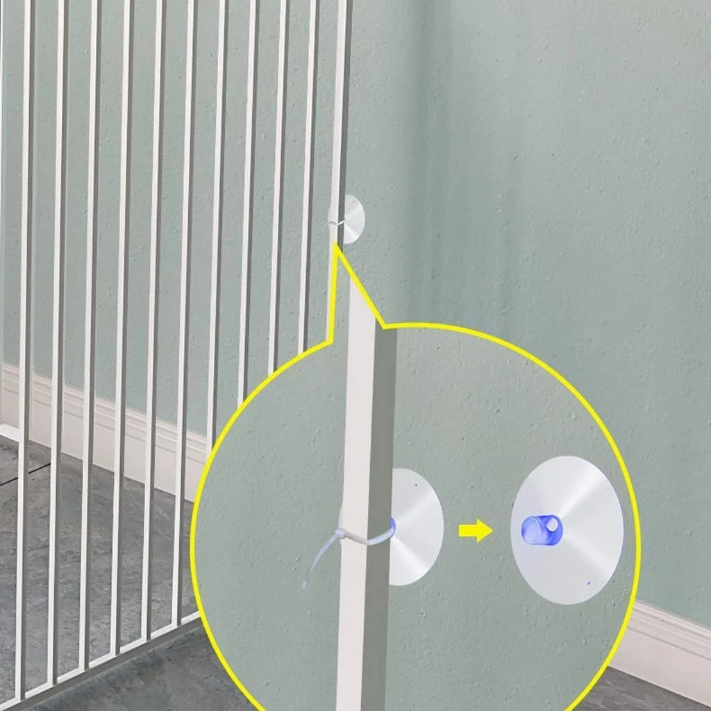 قفس سگ فلزی تاشو و سنگین WYJW، محوطه بازی و حصار تمرینی برای سگ، توله سگ و گربه، مناسب فضای باز و داخل خانه