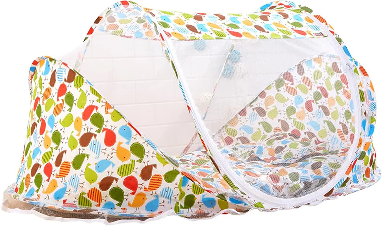 قفس بازی گربه WWART، چادر لانه تمرینی، قفس بازی قابل حمل تاشو برای توله سگ و گربه، مناسب برای استفاده در سفر در فضای داخلی و خارجی، 110x65x65 سانتی متر