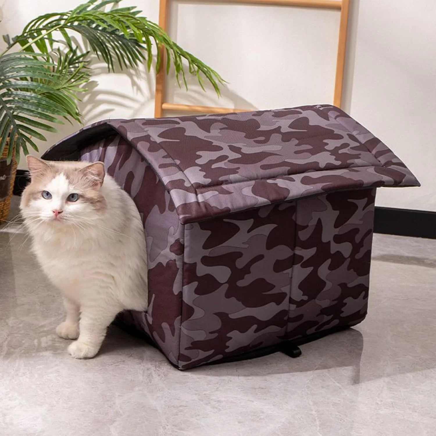 خانه گربه در فضای باز | پناهگاه ضد باد حیوانات خانگی، خانه حیوانات خانگی عایق بندی شده برای فضای باز، داخل خانه، کمپینگ، حیاط خلوت، باغ، بالکن، حیاط، مزرعه، آپارتمان خانه گربه در فضای باز | پناهگاه ضد باد حیوانات خانگی، خانه حیوانات خانگی عایق بندی شده برای فضای باز، داخل خانه، کمپینگ، حیاط خلوت، باغ، بالکن، حیاط، مزرعه، آپارتمان