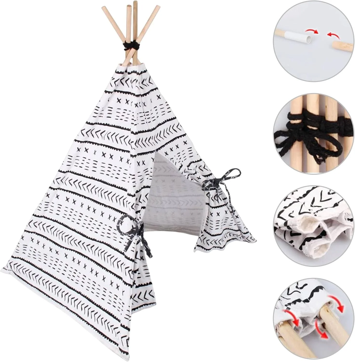 چادر حیوانات خانگی بوم ول هوم 56 x 56 x 74 سانتی متر