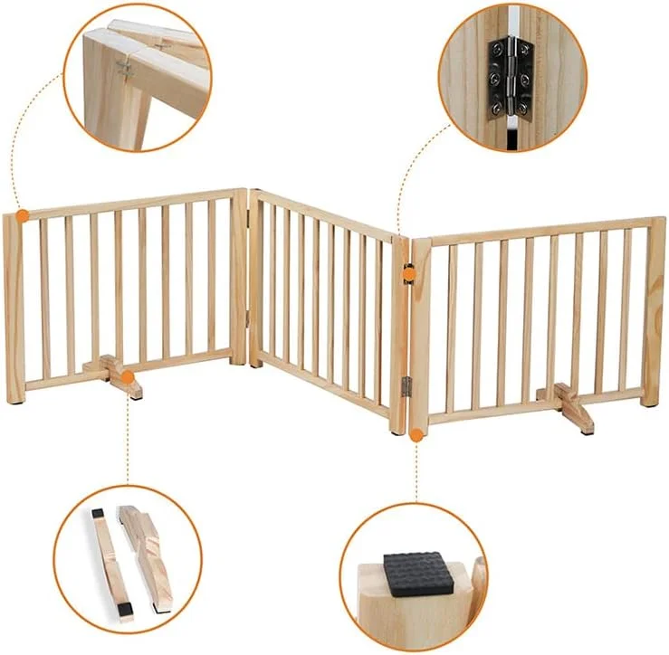 دروازه حیوانات خانگی فوق العاده بلند 3 در 1 مقاوم در برابر آب و هوا، مانع عبور و محوطه، محوطه و حصار، محوطه بازی قابل حمل حیوانات خانگی، چادرهای تاشو محوطه تمرین سگ