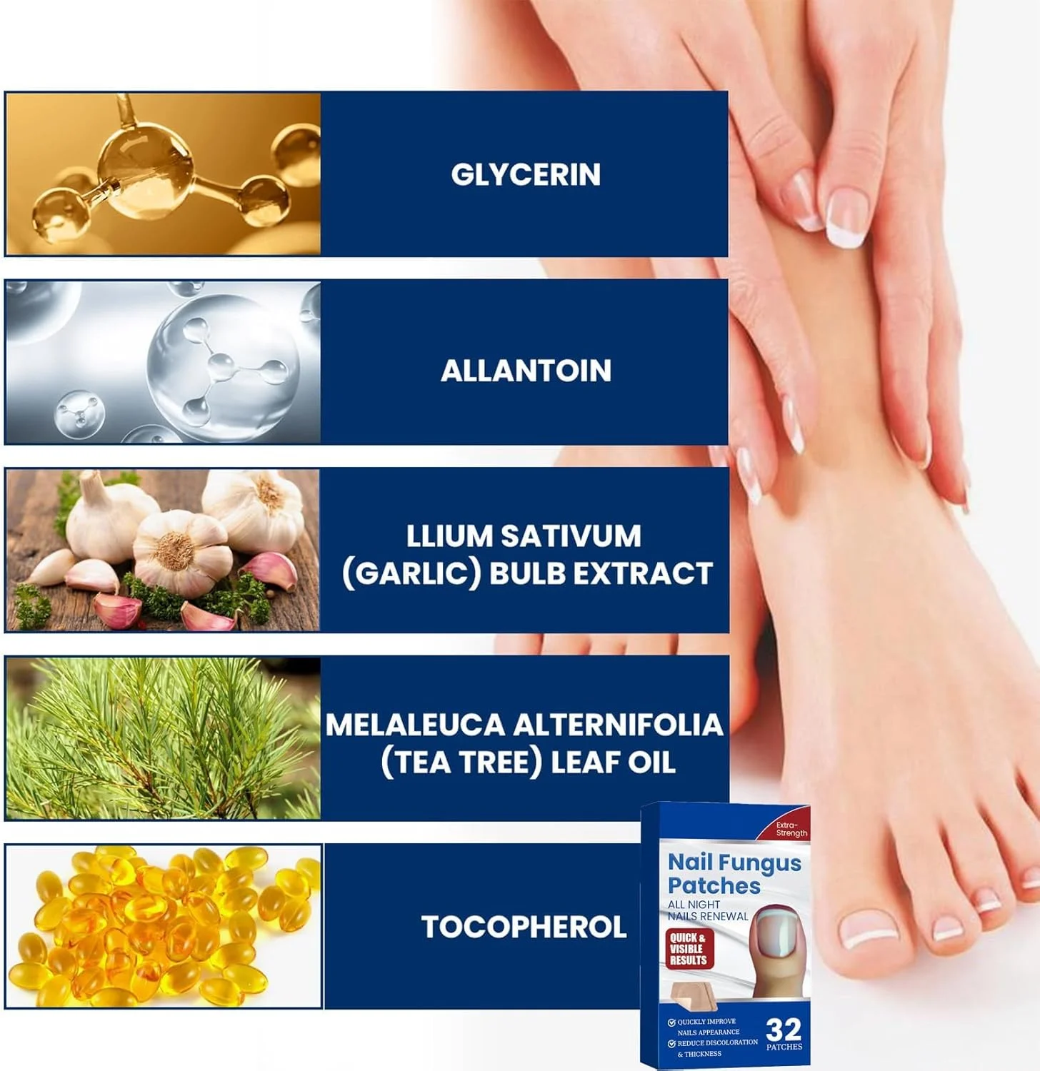پد درمان قوی قارچ ناخن، 32 پد ترمیم ناخن برای ترمیم موثر ناخن پا، تسکین قارچ ناخن و تقویت رشد سالم، راه حل قدرتمند برای ناخن های آسیب دیده و تسکین ناراحتی پد درمان قوی قارچ ناخن، 32 پد ترمیم ناخن برای ترمیم موثر ناخن پا، تسکین قارچ ناخن و تقویت رشد سالم، راه حل قدرتمند برای ناخن های آسیب دیده و تسکین ناراحتی