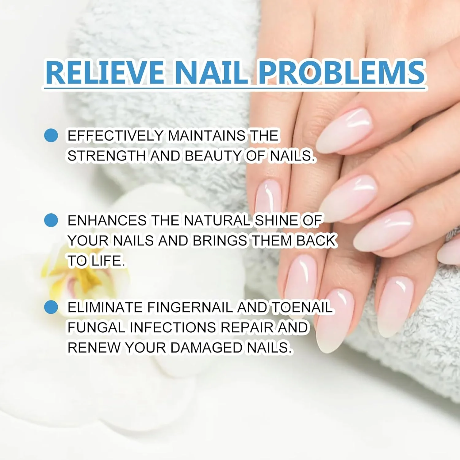 پد درمان قارچ ناخن | محلول ضد قارچ طبیعی با روغن درخت چای و میخک | ترمیم ناخن های ضخیم/تغییر رنگ یافته و مبارزه با عفونت های قارچی - 32 نوار برای استفاده شبانه