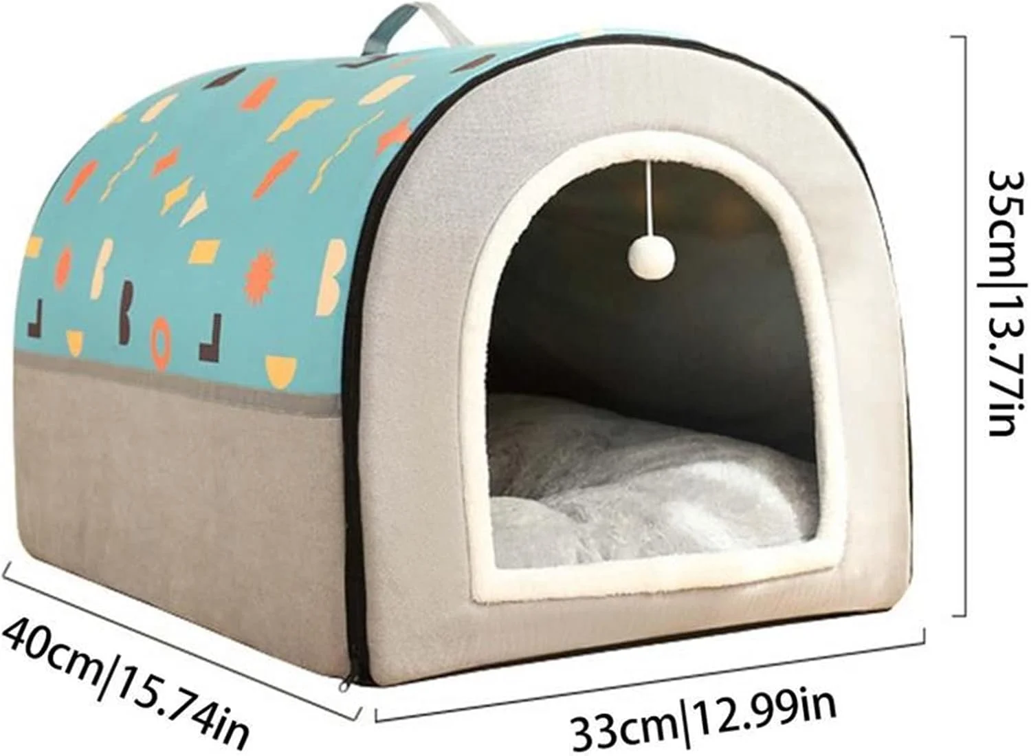 خانه سگ وانام، فوق العاده نرم، مناسب فضای داخلی، قفس سگ، لانه سگ قابل شستشو، خانه گربه، لوازم حیوانات خانگی، مناسب سگ های کوچک، متوسط و بزرگ