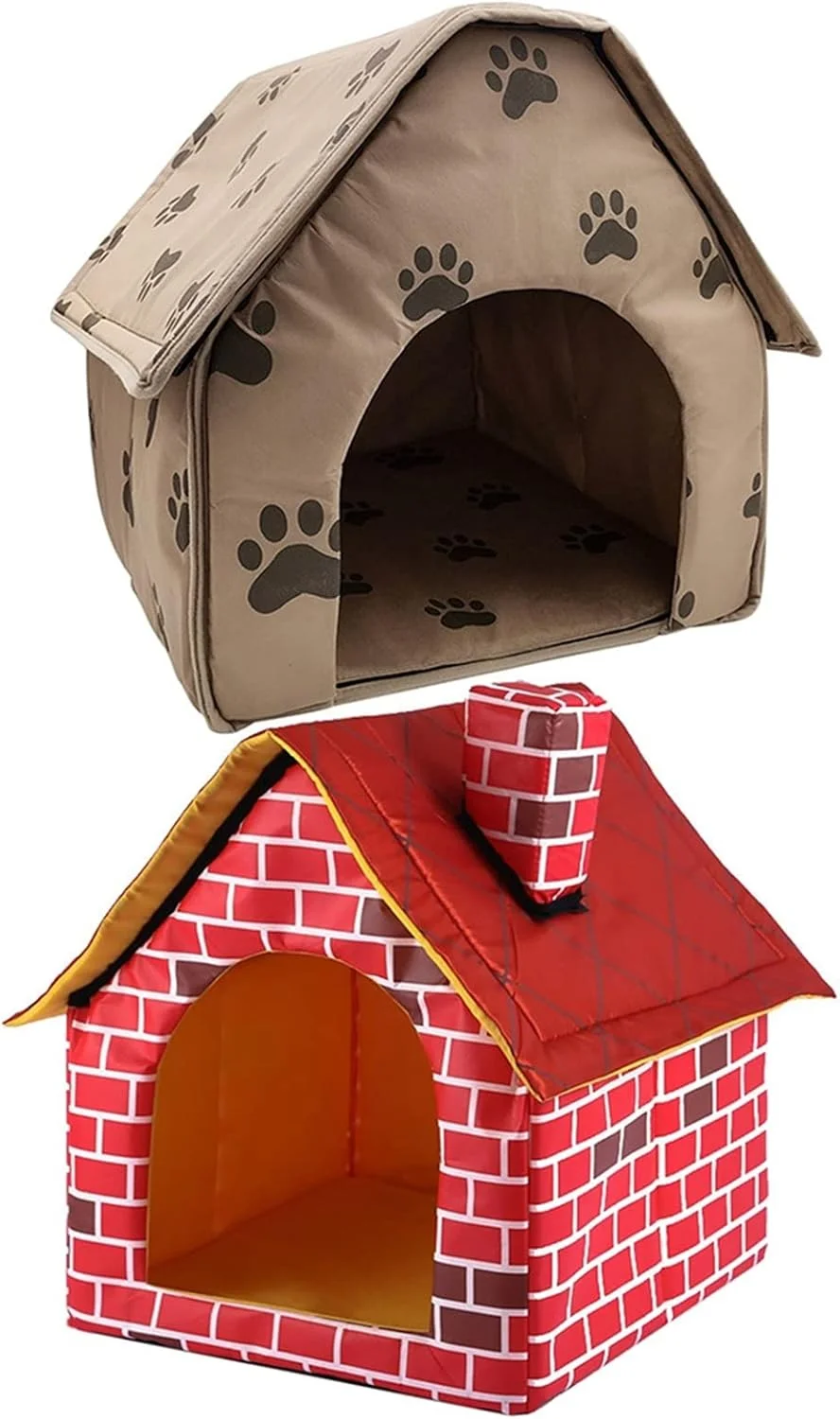 خانه سگ وانام تاشو مناسب فضای داخلی، خانه سگ با ابعاد کوچک، تخت حیوانات خانگی، چادر مسافرتی قابل حمل برای گربه و توله سگ (رنگ: آبی تیره)