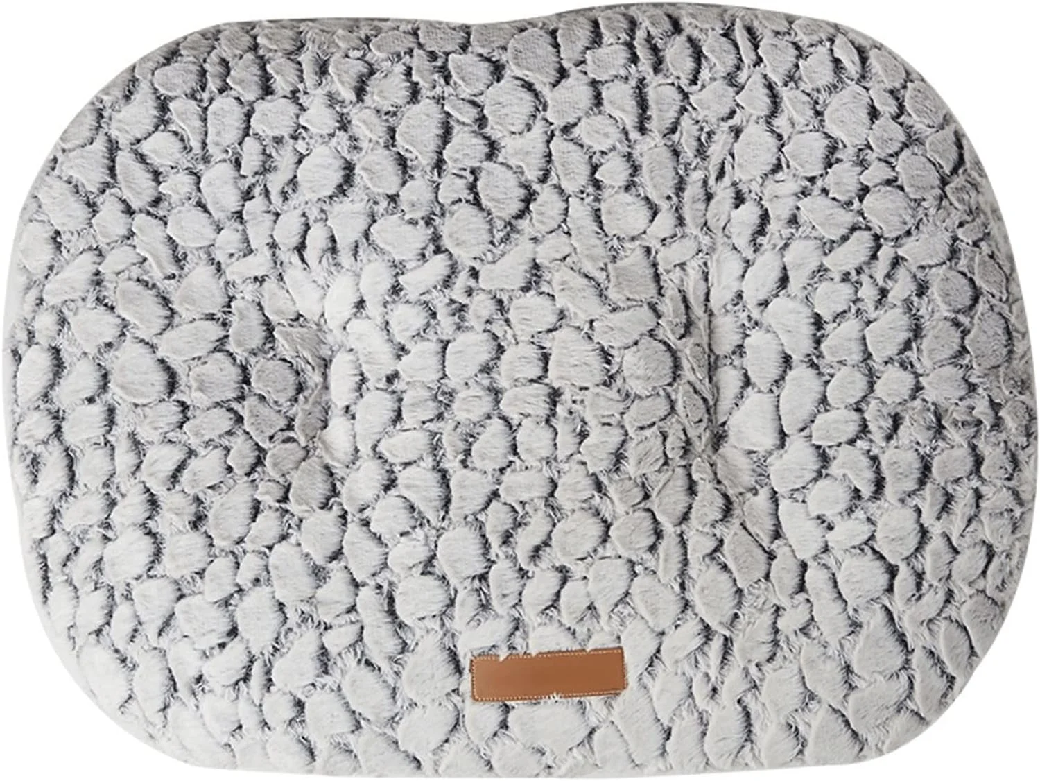 تخت خواب کوچک سگ VIZCO، تخت خواب نرم و مخملی سگ، پد لانه، تشک باکس، تشک ضخیم گربه و حیوانات خانگی، تشک پت، پتو بالش خواب برای توله سگ های کوچک و سگ های بزرگ (رنگ: سفید، سایز: M 50x70 سانتی متر)