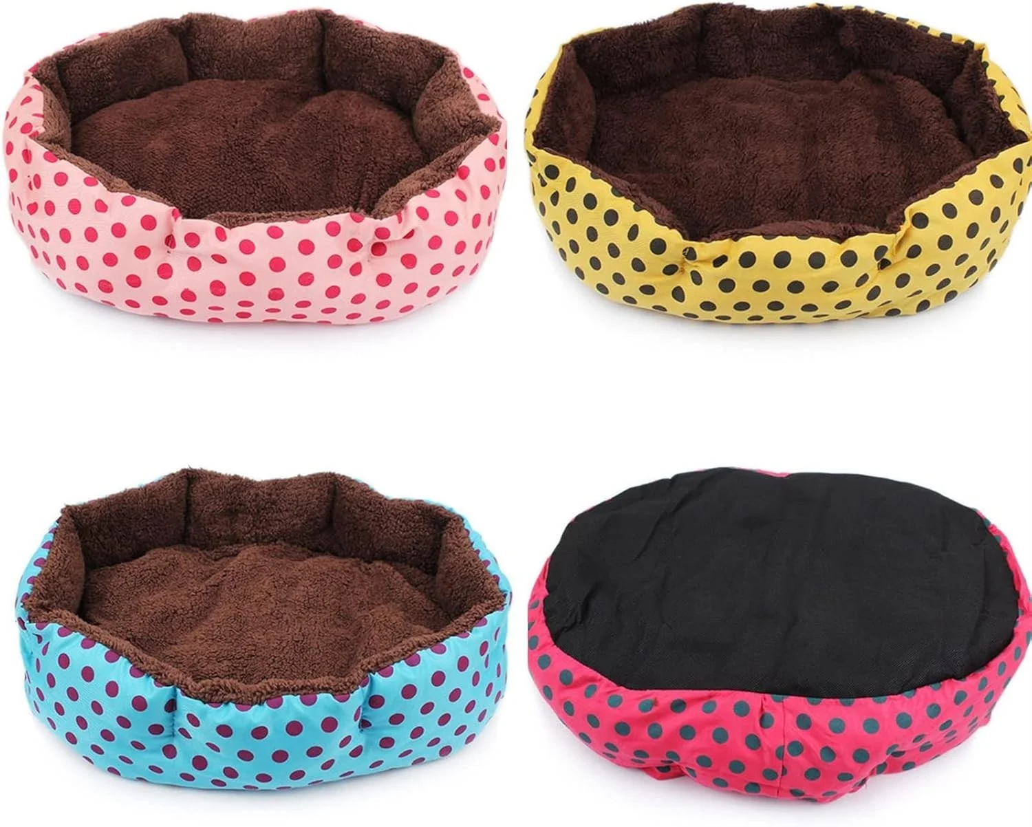 تخت خواب کوچک سگ و گربه ویزکو، تخت خواب زمستانی گرم، لانه حیوانات خانگی با طراحی پشمی نرم و تشک های جداشدنی، لانه سگ و گربه هشت ضلعی (رنگ: آبی تیره، سایز: 53x43x10) تخت خواب کوچک سگ و گربه ویزکو، تخت خواب زمستانی گرم، لانه حیوانات خانگی با طراحی پشمی نرم و تشک های جداشدنی، لانه سگ و گربه هشت ضلعی (رنگ: آبی تیره، سایز: 53x43x10)
