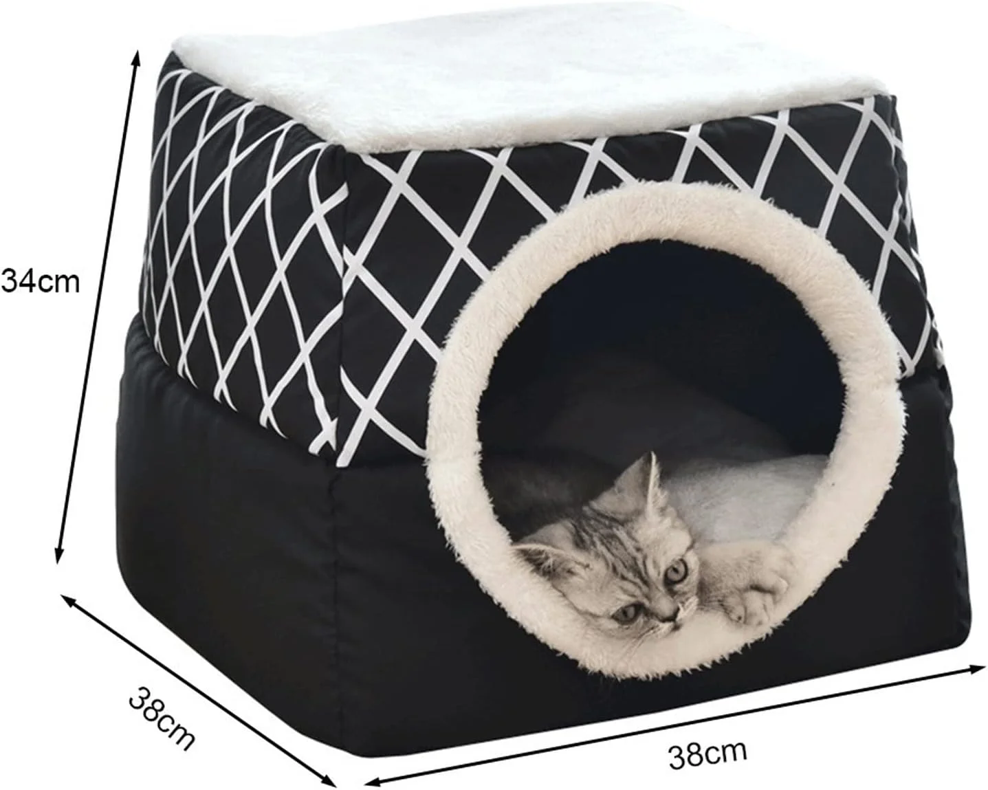 ویژگی های VIZCO تخت خواب کوچک سگ، خانه غار سگ گربه ای زیبا برای بچه گربه، تخت خواب توله سگ، لانه گرم داخلی، بالشتک راحت، محصولات حیوانات خانگی (رنگ: خاکستری، سایز: متوسط) ویژگی های VIZCO تخت خواب کوچک سگ، خانه غار سگ گربه ای زیبا برای بچه گربه، تخت خواب توله سگ، لانه گرم داخلی، بالشتک راحت، محصولات حیوانات خانگی (رنگ: خاکستری، سایز: متوسط)