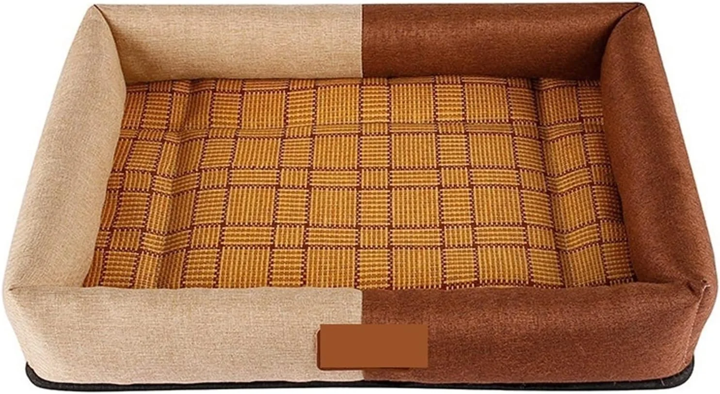 ویژگی های VIZCO تخت خواب کوچک سگ، خانه گربه و سگ، تشک تخت گرم و نرم قابل جابجایی، لانه لانه سبد حیوانات خانگی، خانه کدو تنبل میوه خنده دار Tyteps برای خانه سگ گربه (رنگ: 5، اندازه: L 50X40cm)