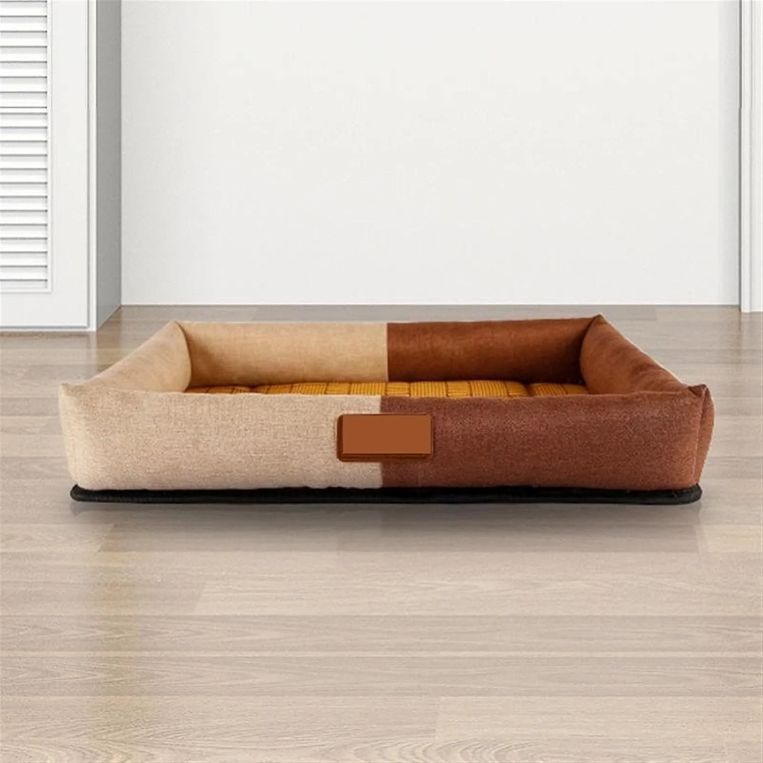 ویژگی های VIZCO تخت خواب کوچک سگ، خانه گربه و سگ، تشک تخت گرم و نرم قابل جابجایی، لانه لانه سبد حیوانات خانگی، خانه کدو تنبل میوه خنده دار Tyteps برای خانه سگ گربه (رنگ: 5، اندازه: L 50X40cm)