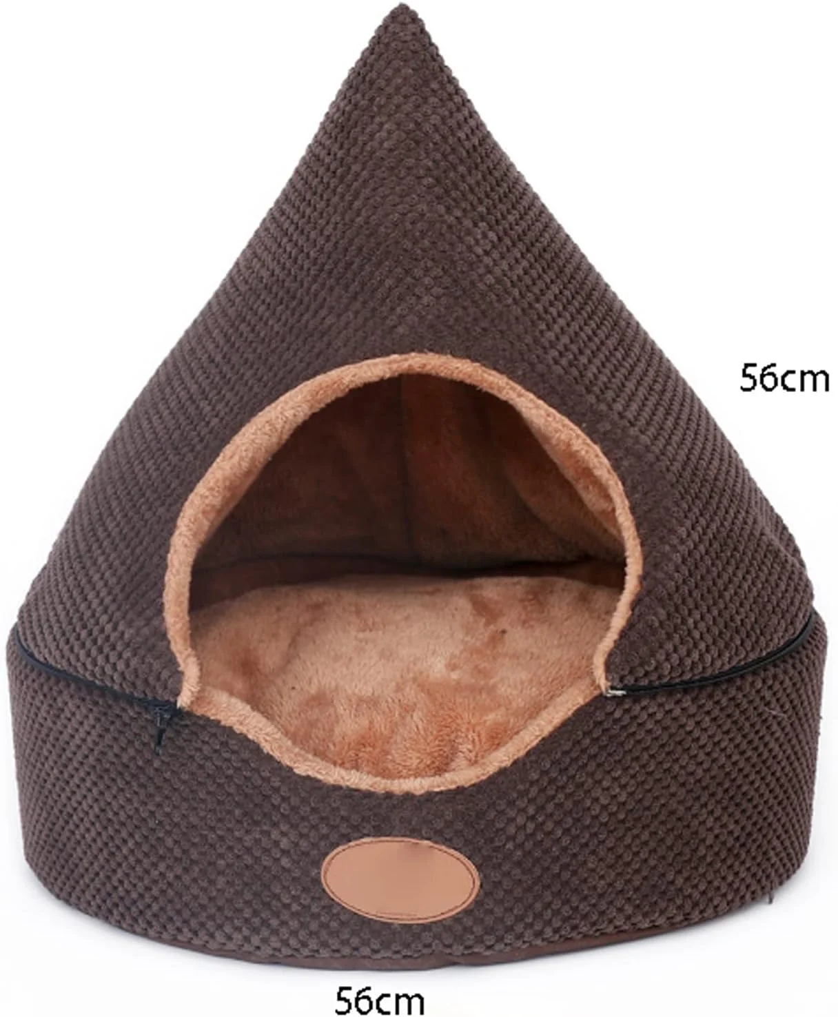 ویژگی های VIZCO تخت خواب کوچک سگ، تخت خواب حیوانات خانگی، چادر گربه، خانه سگ، تخت خواب چهار فصل برای سگ ها، تخت خواب نرم مقاوم در برابر خاک با کوسن دو طرفه قابل شستشو (سایز: متوسط)