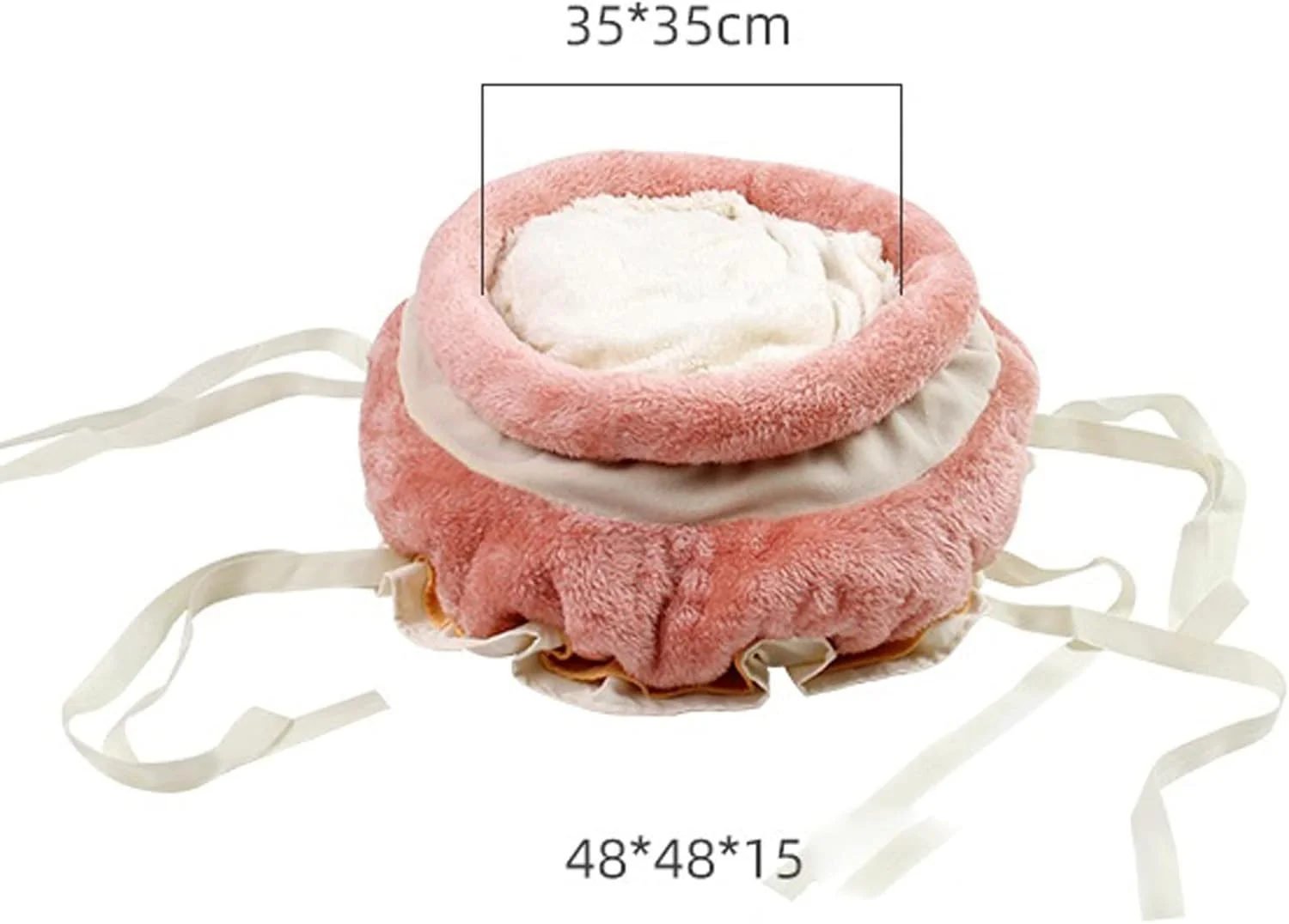 VIZCO تخت خواب کوچک سگ، تخت آویز گربه، کیسه خواب توله سگ، تخت گرد گرم زمستانی حیوانات خانگی، لانه نرم حیوانات خانگی، کوسن صندلی، لوازم گربه، لوازم جانبی حیوانات خانگی (رنگ: آبی تیره)