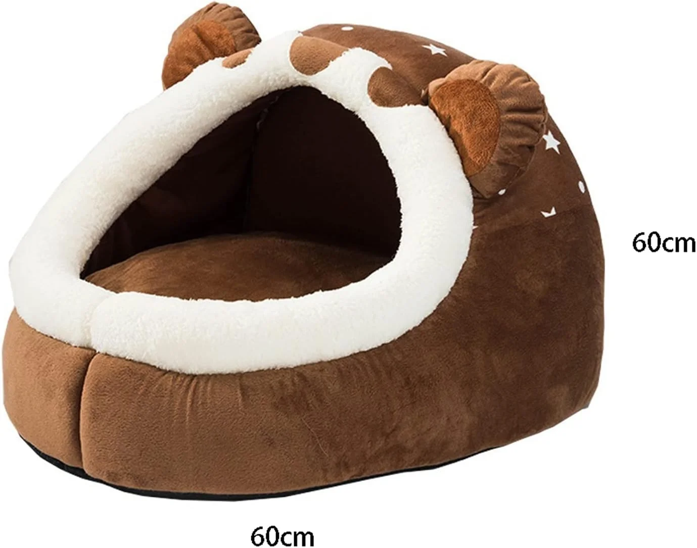 ویژگی های VIZCO خانه حیوانات خانگی کوچک، لانه سگ، تشک توله سگ برای سگ ها، حیوانات، گربه، لانه بچه گربه تاشو، سبد سگ کوچک، لانه تدی چیواوا (سایز: متوسط)