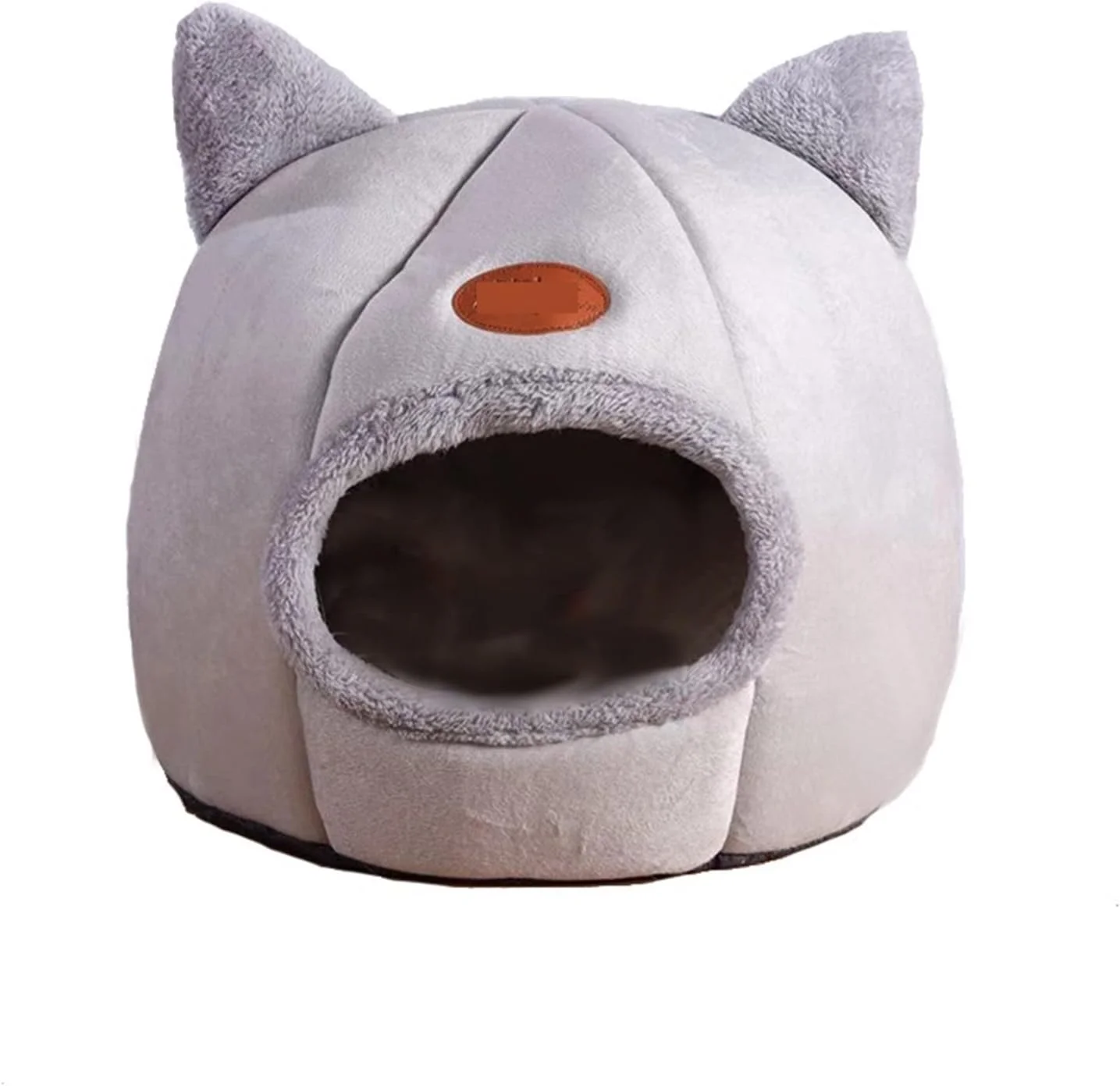 تخت آویز گربه VIZCO، تخت گربه، تشک کوچک، سبد، خانه سگ، چادر حیوانات خانگی، لانه غار راحت برای داخل خانه (سایز: متوسط)