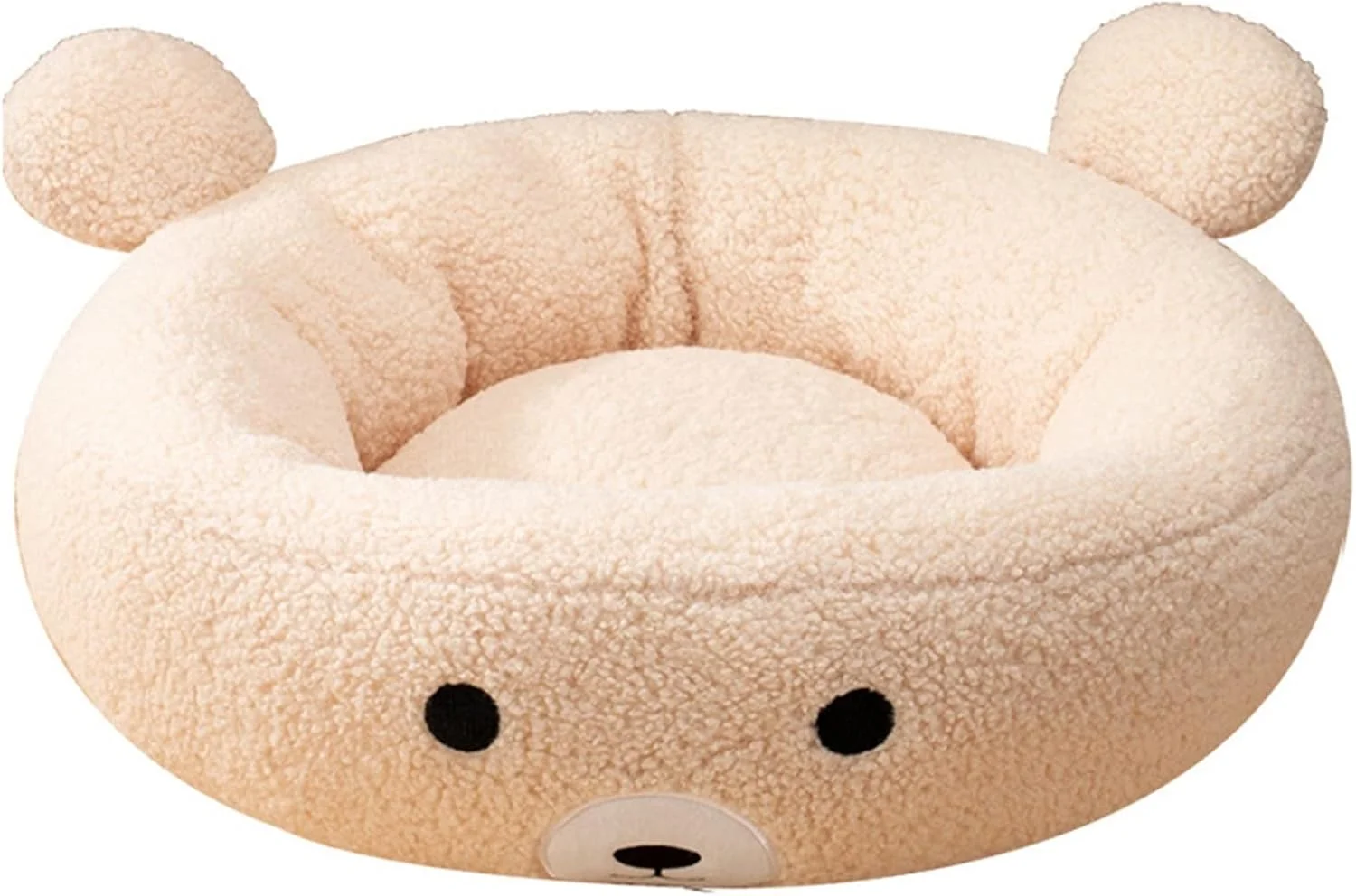 ویژگی های VIZCO تخت خواب سگ کوچک، سبد تخت خواب سگ، تخت خواب گربه پاندا کوچک، خانه لانه حیوانات خانگی، بالش نرم و کرکی، پد خواب گربه چهار فصل لوازم حیوانات خانگی (سایز: متوسط)
