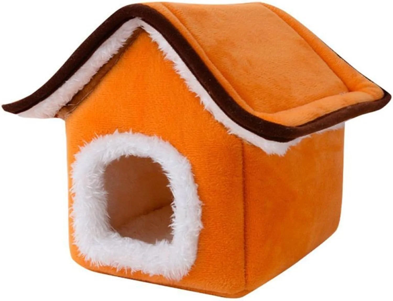 خانه حیوانات خانگی کوچک VIZCO، تخت خواب فوق العاده گرم خوکچه هندی، راسو، همستر، لانه حیوانات خانگی برای حیوانات کوچک، لوازم خواب نرم حیوانات خانگی (رنگ: O)