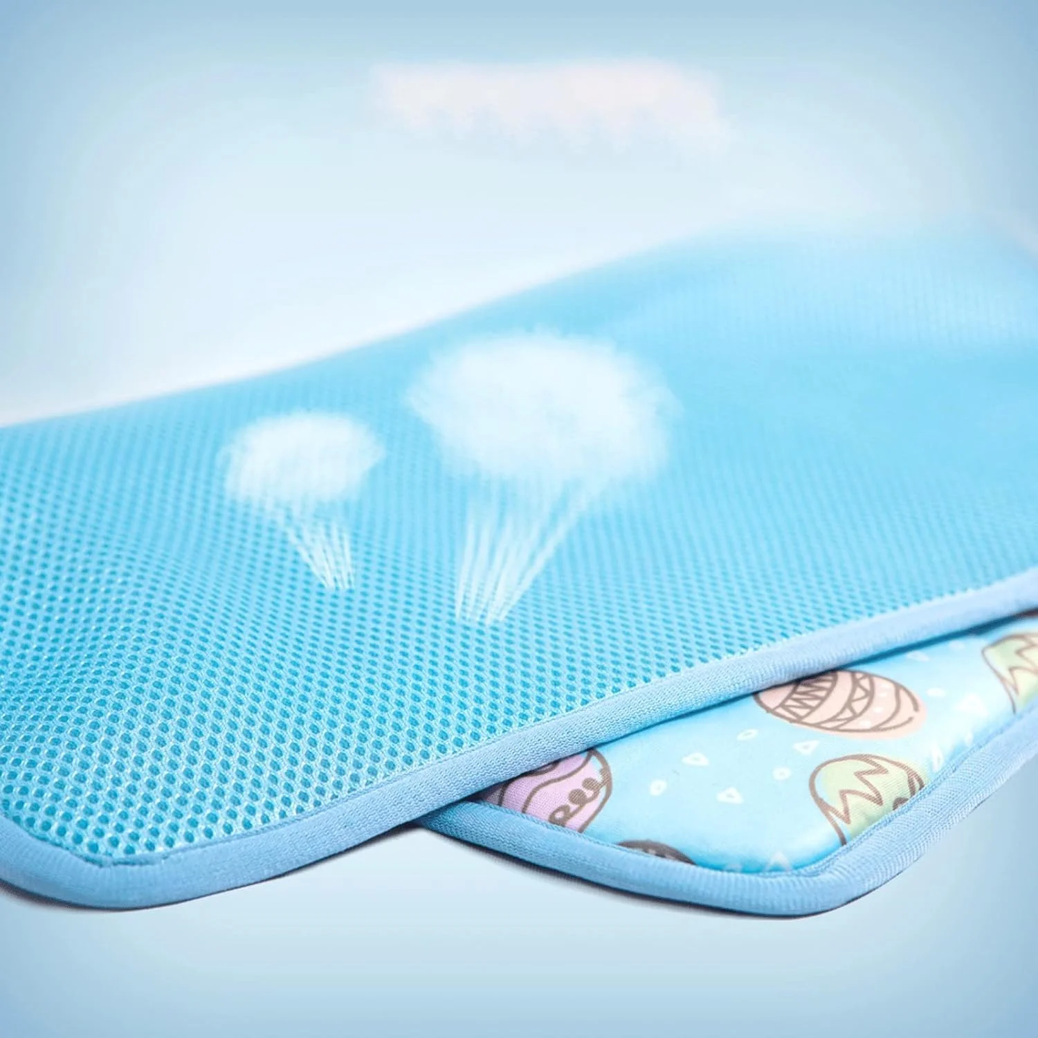 تشک خنک کننده تابستانی سگ کوچک VIZCO، پتو تشک تخت سگ یخی برای سگ ها گربه ها مبل مسافرتی قابل حمل کمپینگ یوگا لوازم جانبی حیوانات خانگی (رنگ: صورتی، سایز: S)