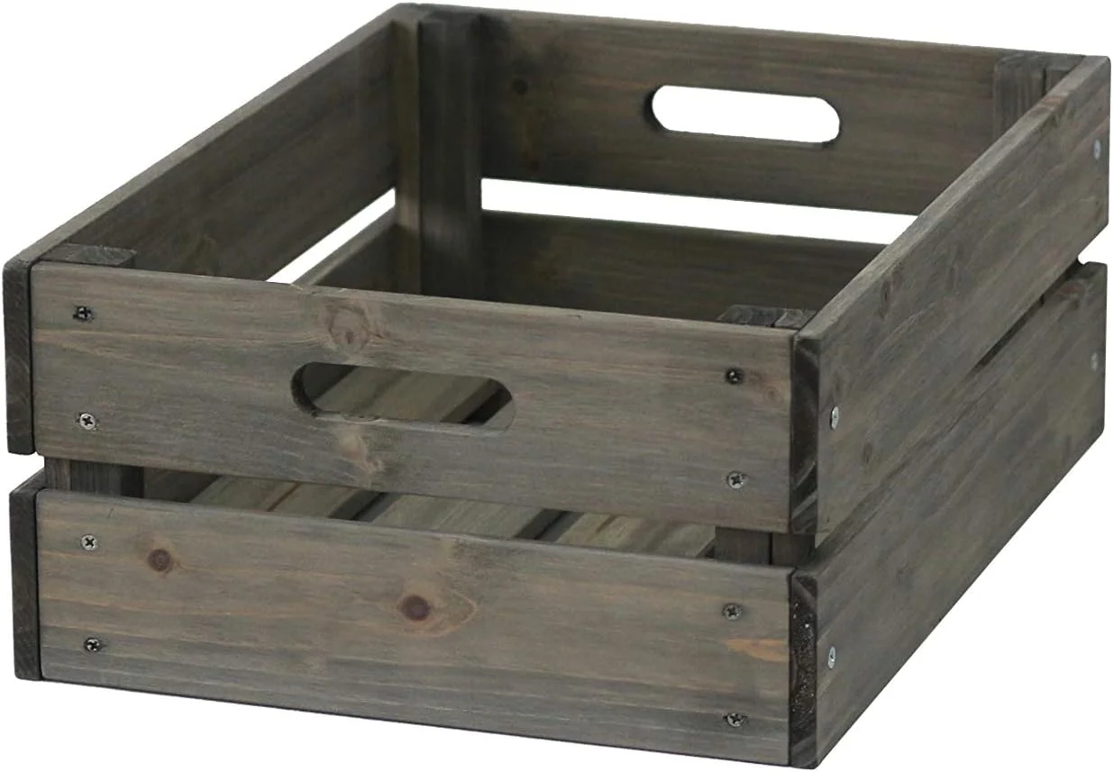 جعبه چوبی VegTrug - رنگ خاکستری