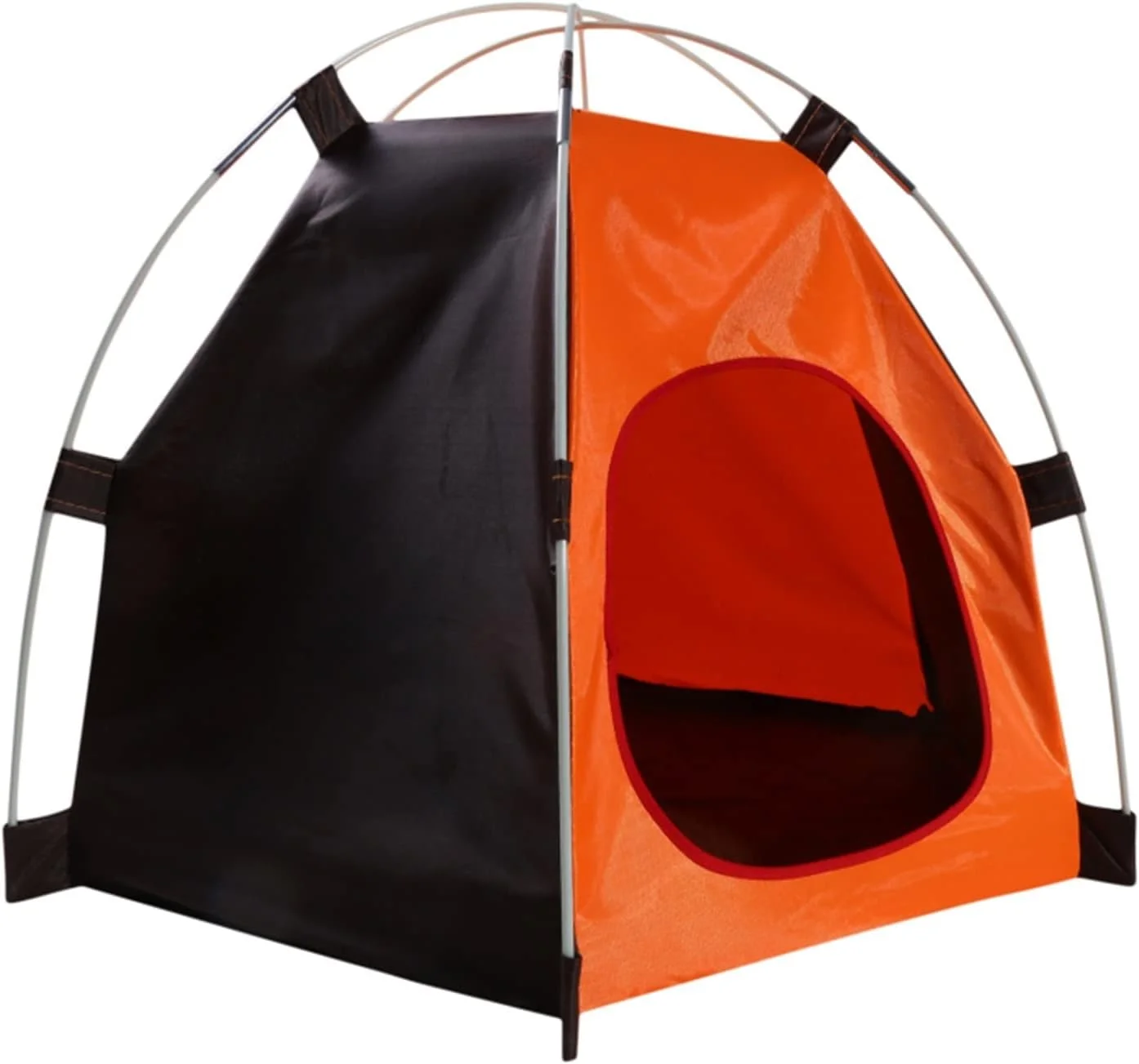 خانه چادر غار گربه UTOYA، خانه چادر حیوانات خانگی قابل حمل، قفس حیوانات خانگی تاشو، خانه سگ در فضای باز برای توله سگ ها، لانه گربه، گردش در فضای باز، کارکرد آسان
