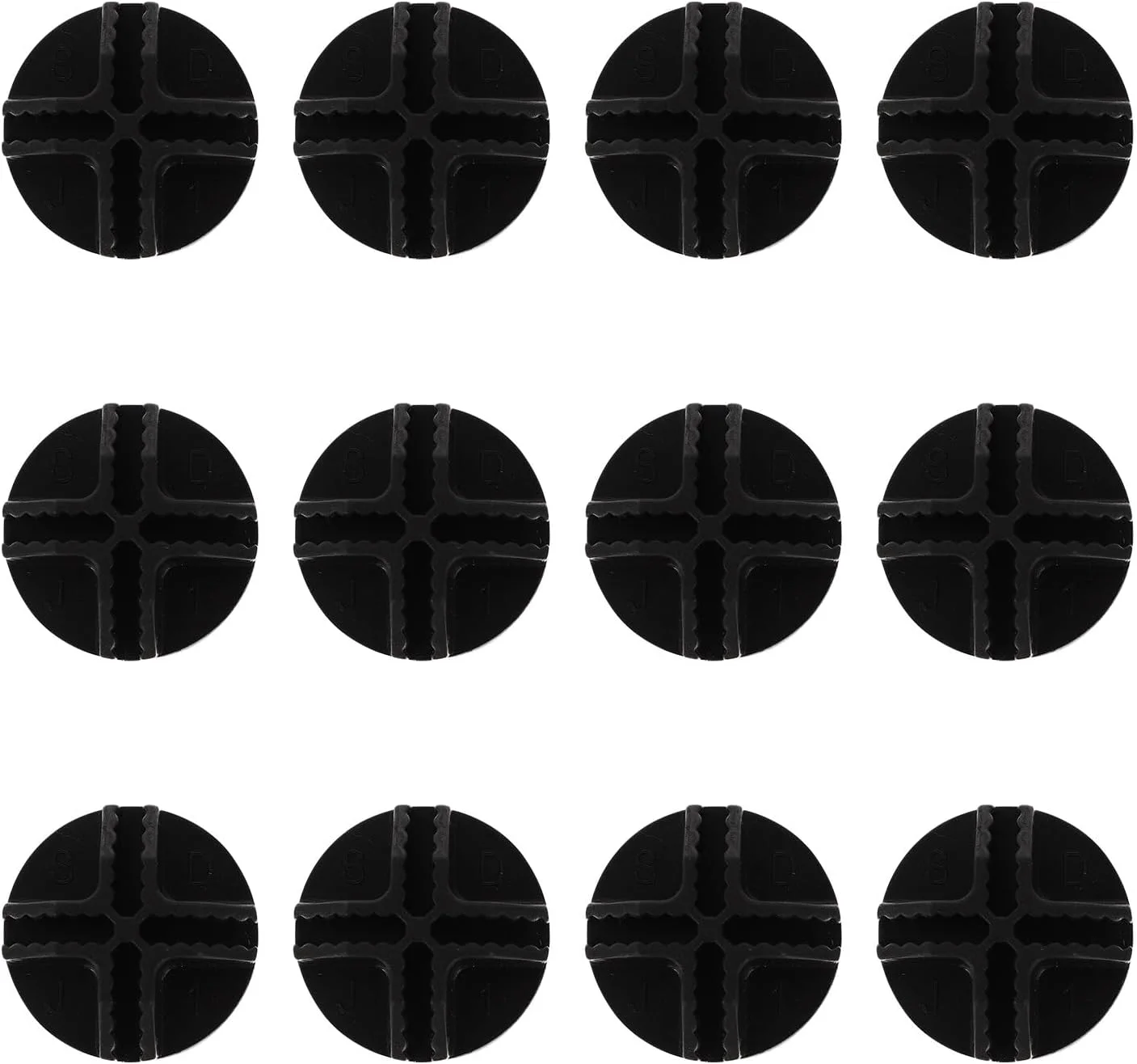 12 عدد بست نرده ای قفل دار، لوازم جانبی محوطه بازی حیوانات خانگی، قفس سگ، قلم زایمان سگ، قلم بازی توله سگ، بست کابینت، سگک ثابت قفس، ابزار تعمیر، سگک پلاستیکی کمد لباس، مشکی، تادمامی