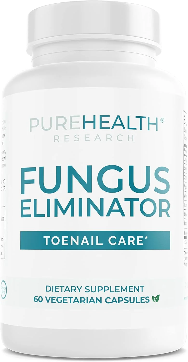 محلول ضد قارچ ناخن پا از PureHealth Research با طیف کامل، به تسکین، ترمیم و تحریک رشد ناخن های تازه و شفاف کمک می کند. غیر GMO، ساخت ایالات متحده آمریکا، 1 بطری محلول ضد قارچ ناخن پا از PureHealth Research با طیف کامل، به تسکین، ترمیم و تحریک رشد ناخن های تازه و شفاف کمک می کند. غیر GMO، ساخت ایالات متحده آمریکا، 1 بطری