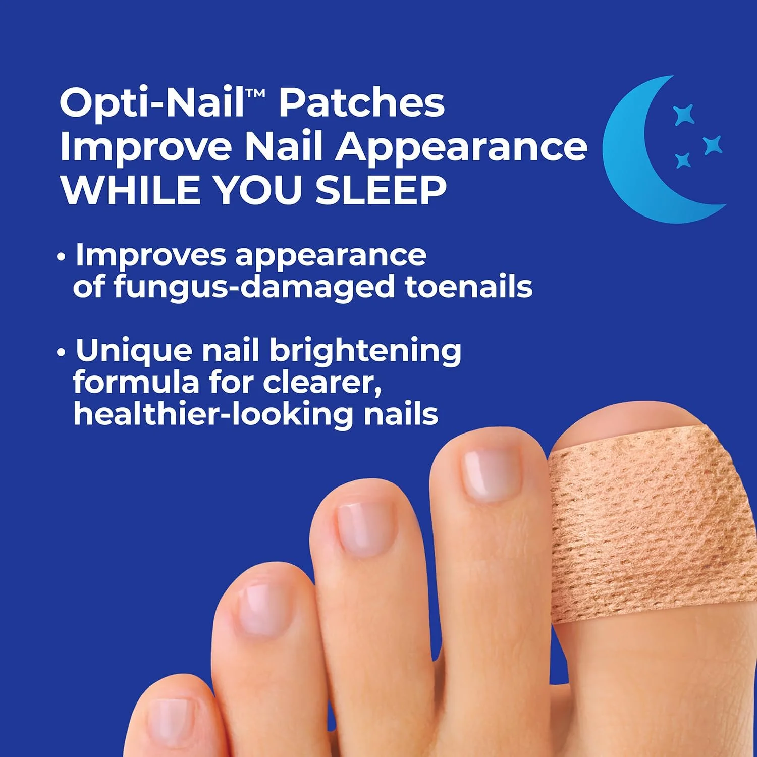 پد های ترمیم کننده ناخن قارچی Opti-Nail - 21 پد، درمان شبانه برای بهبود ظاهر ناخن در هنگام خواب پد های ترمیم کننده ناخن قارچی Opti-Nail - 21 پد، درمان شبانه برای بهبود ظاهر ناخن در هنگام خواب