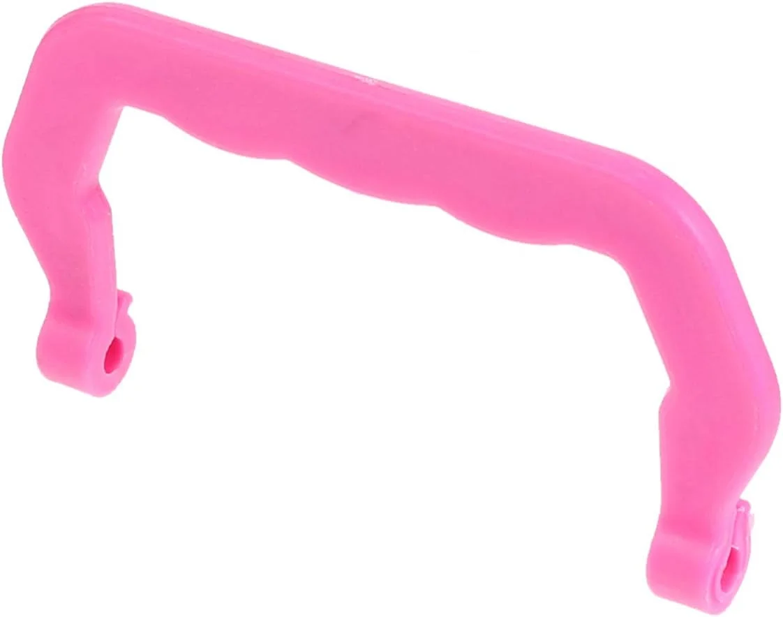 دستگیره قفس حیوانات خانگی، دستگیره های جایگزین قفس برای قفس همستر، خرگوش، سنجاب، چینچیلا (10 عدد، صورتی)