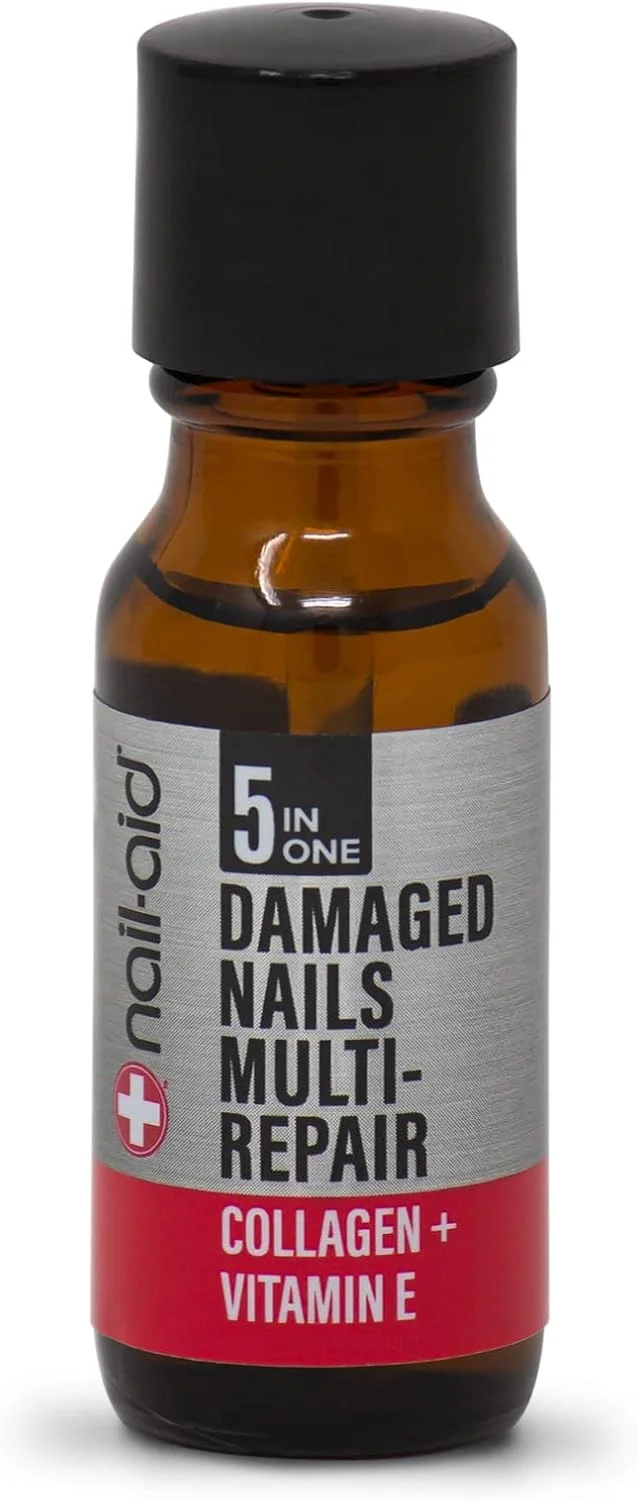 Nail-Aid - ترمیم کننده چند منظوره 5 در 1 ناخن های آسیب دیده برای ناخن های دست یا پا Nail-Aid - ترمیم کننده چند منظوره 5 در 1 ناخن های آسیب دیده برای ناخن های دست یا پا