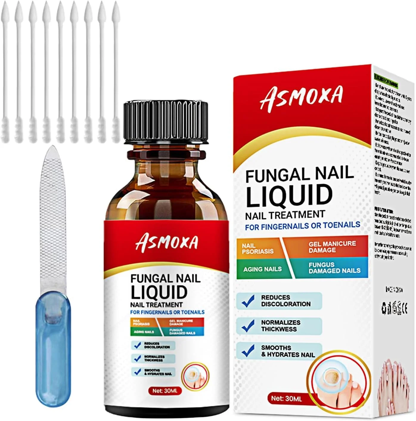 محلول درمان قارچ ناخن LBOYLOVE® با قدرت فوق العاده، درمان قارچ ناخن، درمان قارچ ناخن پا، درمان پای ورزشکاران، درمان قارچ ناخن پا برای ناخن های قارچی (30 میلی لیتر) محلول درمان قارچ ناخن LBOYLOVE® با قدرت فوق العاده، درمان قارچ ناخن، درمان قارچ ناخن پا، درمان پای ورزشکاران، درمان قارچ ناخن پا برای ناخن های قارچی (30 میلی لیتر)