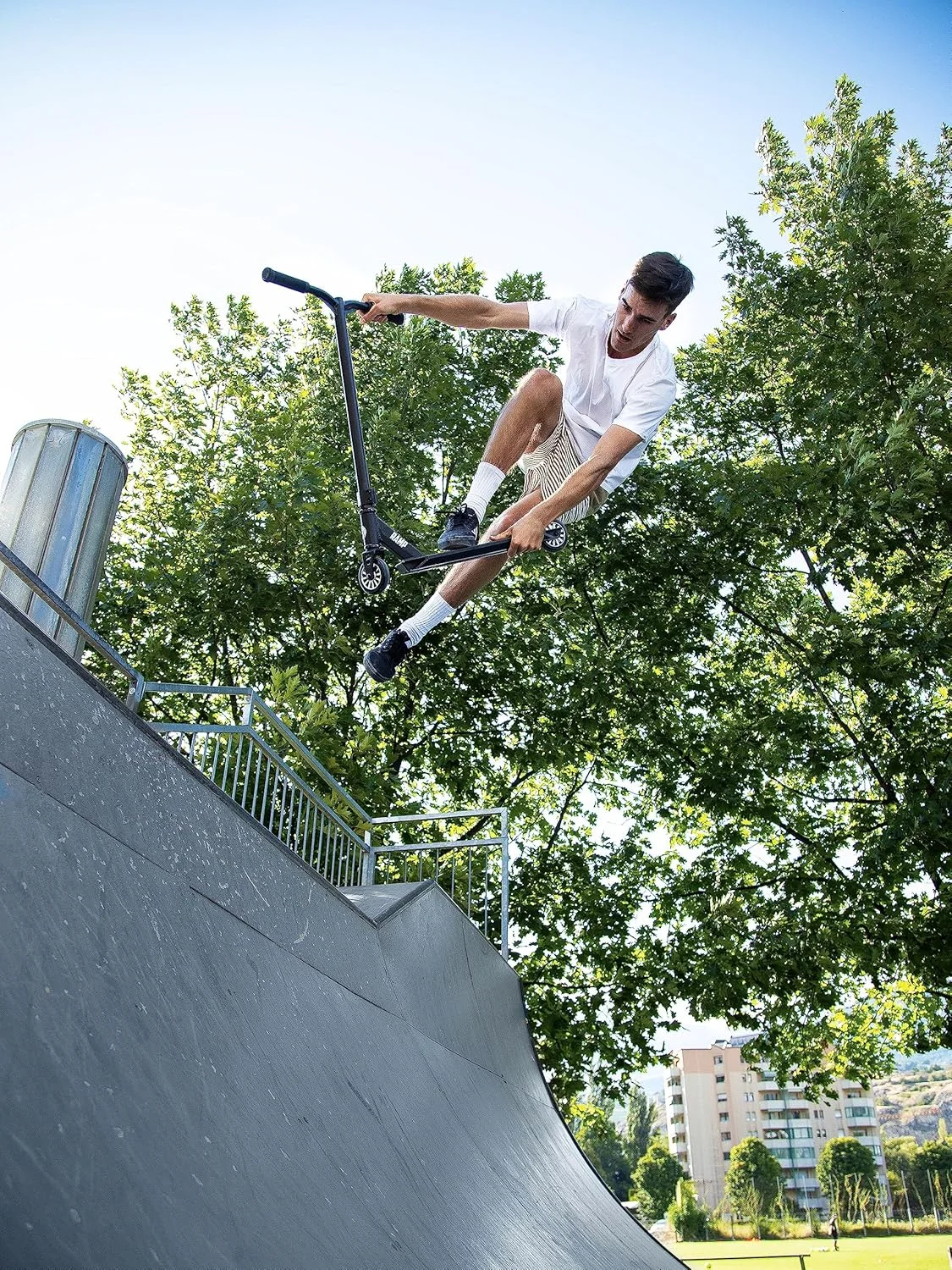 اسکوترهای میکرو | اسکوتر حرکات نمایشی کودکان | پرش ها و ترفندهای اسکیت پارک | 5-12 سال | پسران و دختران