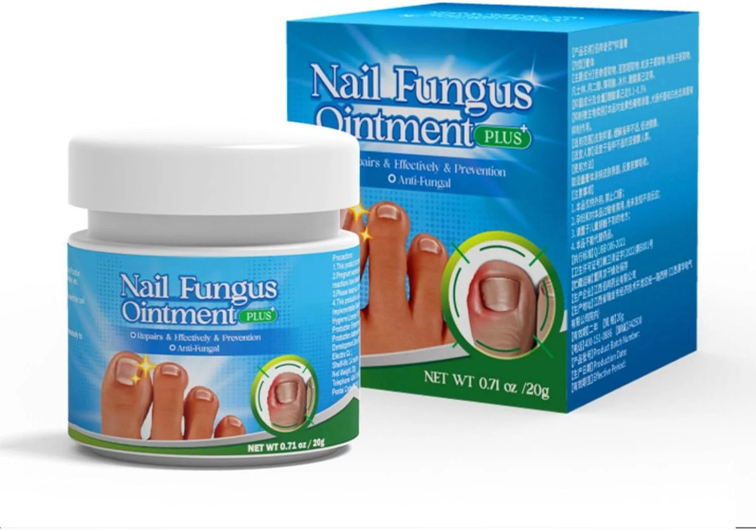 پماد قارچ ناخن JDLYEVER، 20 گرم - درمان موثر برای قارچ ناخن و پای ورزشکاران - پماد مراقبت از ناخن ضد قارچ برای خوشبو کردن و کاهش بو - تسکین دهنده قرمزی - اندازه مسافرتی پماد قارچ ناخن JDLYEVER، 20 گرم - درمان موثر برای قارچ ناخن و پای ورزشکاران - پماد مراقبت از ناخن ضد قارچ برای خوشبو کردن و کاهش بو - تسکین دهنده قرمزی - اندازه مسافرتی