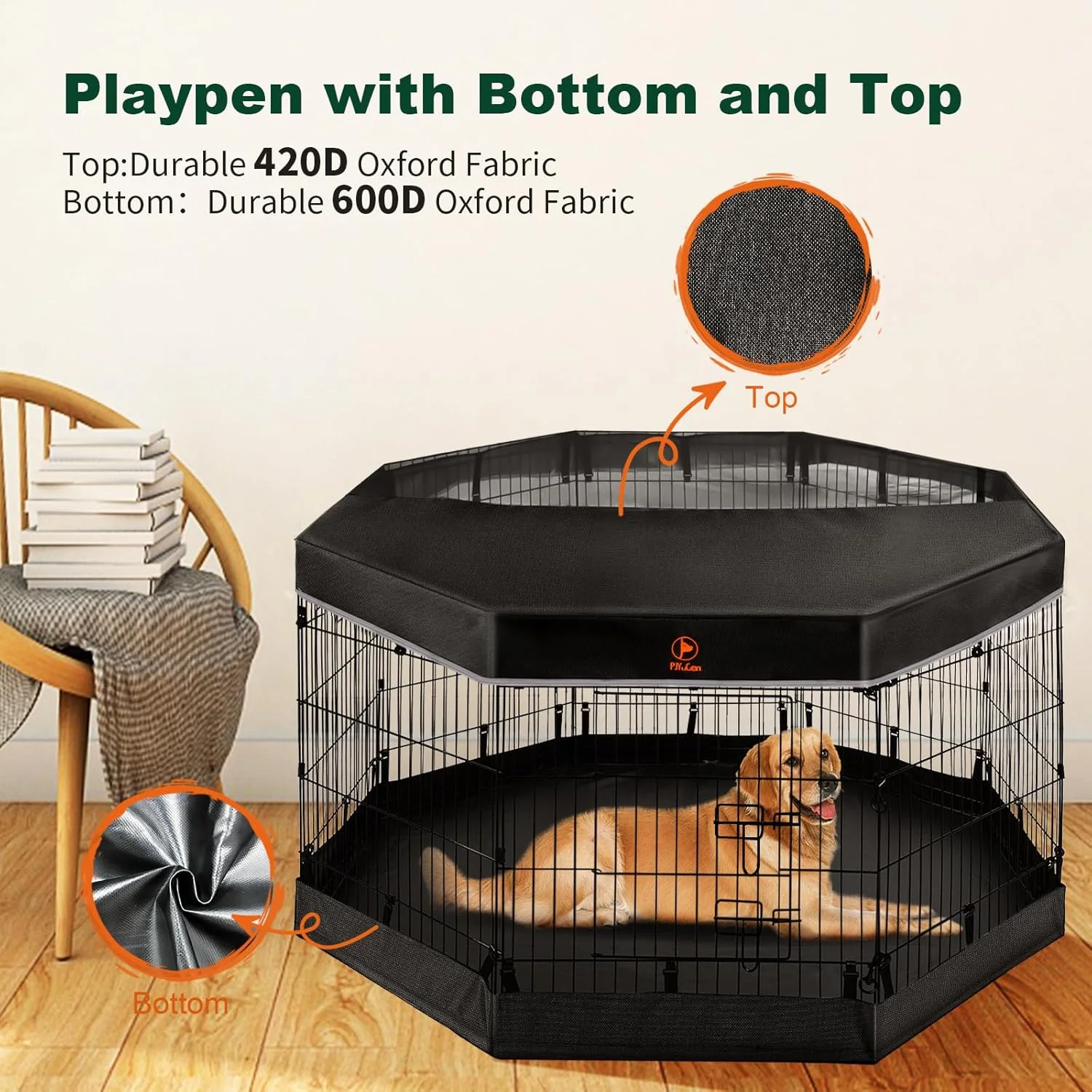 PJYuCien Dog Playpen