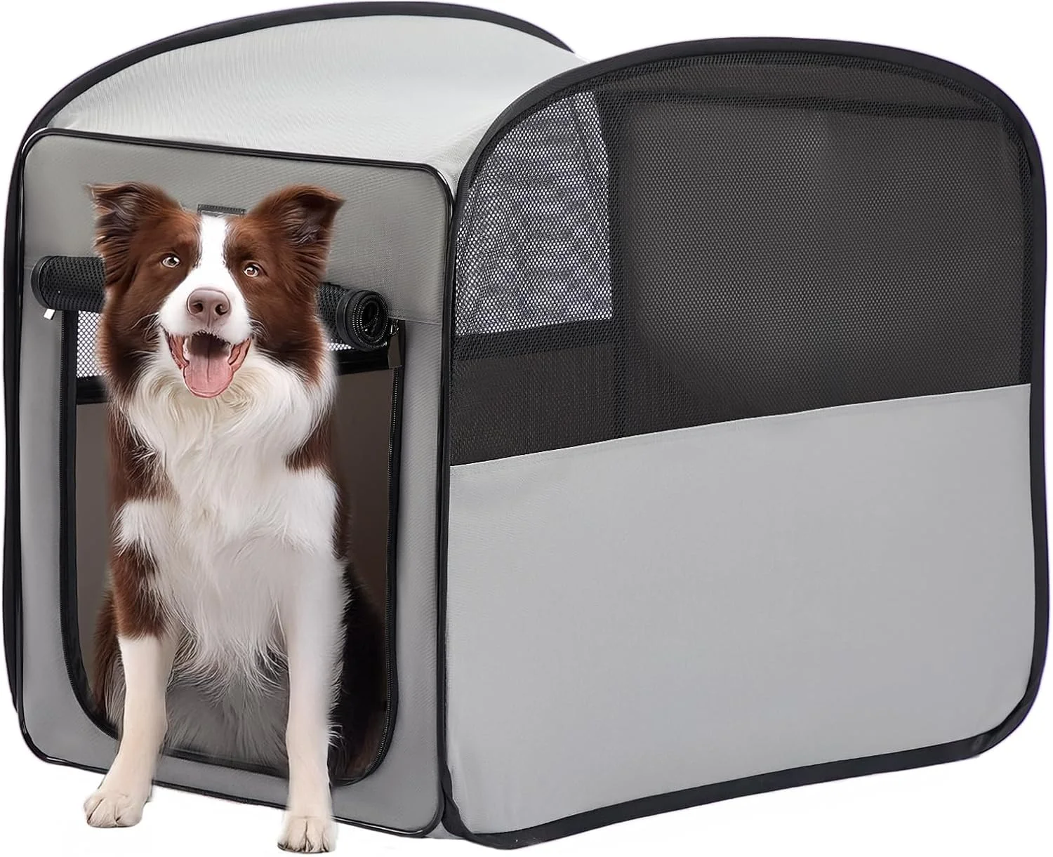 Petsfit باکس سگ تاشو و قابل حمل برای سگ های بزرگ، قفس ضد آب گربه، لانه نرم سگ برای مسافرت