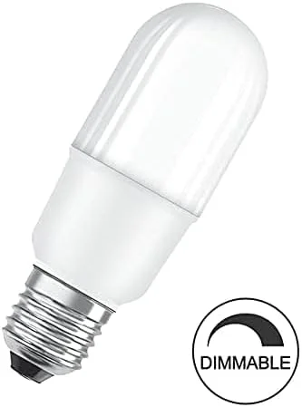 لامپ ال ای دی کم مصرف استوانه ای اوسرام، پایه E27، نور روز 9 وات 2700 کلوین (قابل تنظیم نور) لامپ ال ای دی کم مصرف استوانه ای اوسرام، پایه E27، نور روز 9 وات 2700 کلوین (قابل تنظیم نور)