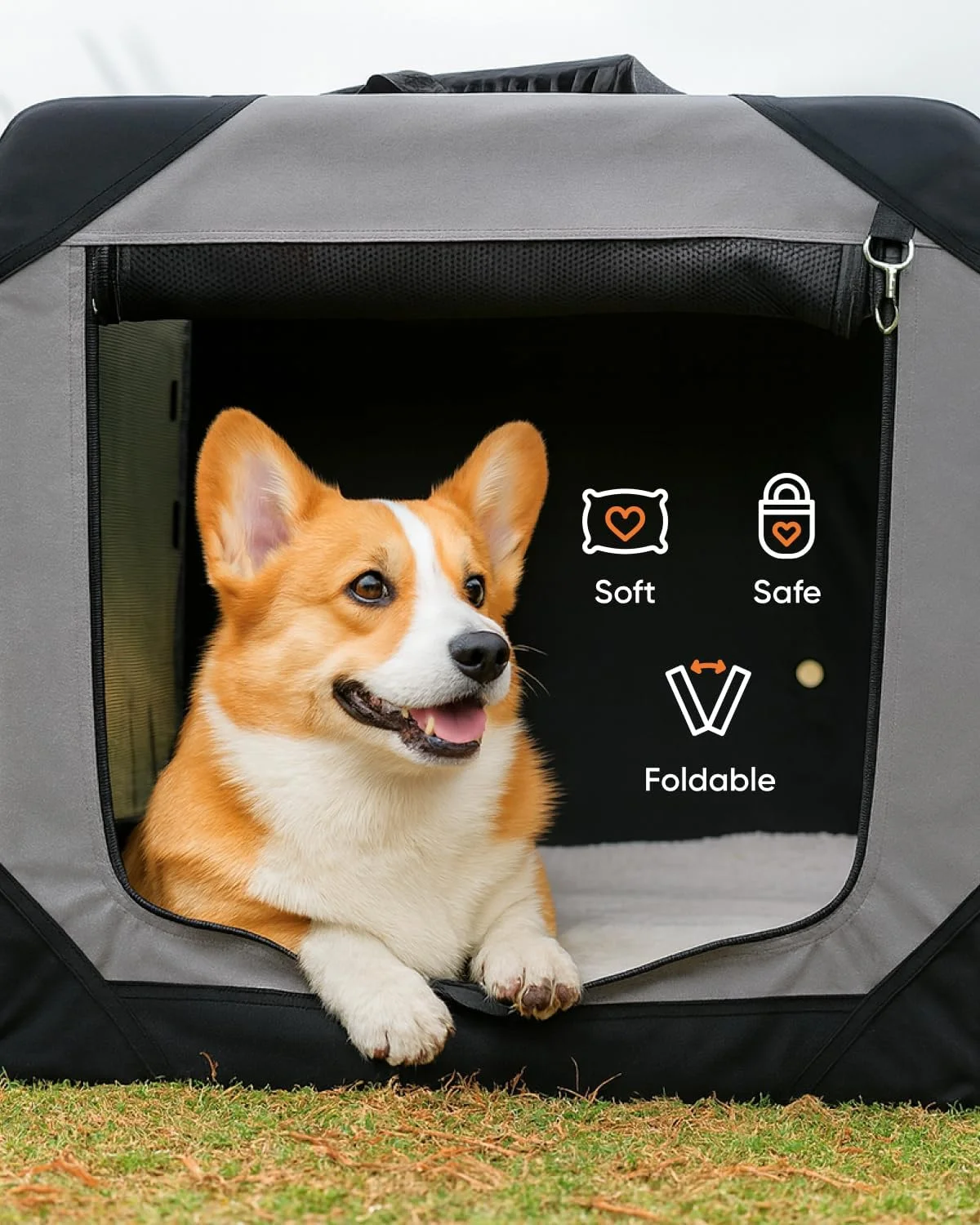 باکس تاشو سگ Owleys - لانه سگ فضای باز و داخل خانه - باکس حمل تاشو سگ - باکس سگ قابل حمل با پنجره های توری - باکس سگ مسافرتی برای سگ های متوسط - باکس سگ بزرگ - قفس سگ کوچک باکس تاشو سگ Owleys - لانه سگ فضای باز و داخل خانه - باکس حمل تاشو سگ - باکس سگ قابل حمل با پنجره های توری - باکس سگ مسافرتی برای سگ های متوسط - باکس سگ بزرگ - قفس سگ کوچک