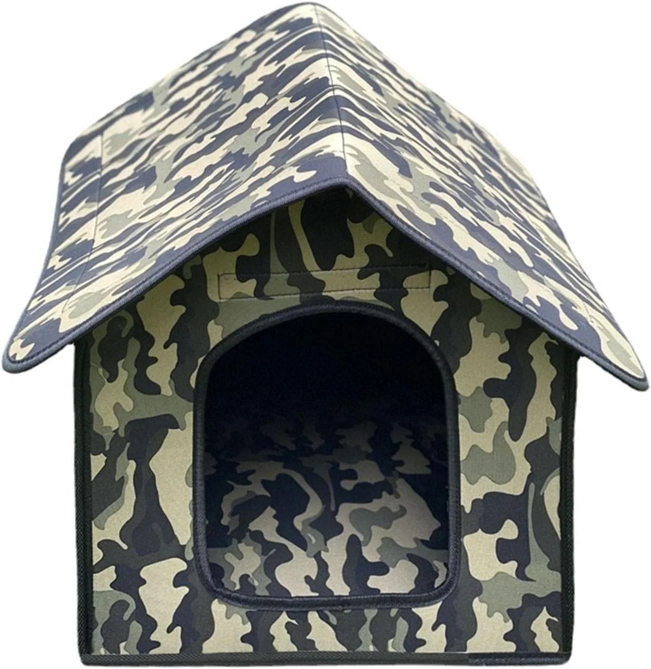 خانه حیوانات خانگی ضد آب مناسب فضای باز، پناهگاه تاشو، ویلای گربه، خانه سگ، ضد آب و هوا، سایز بزرگ/سایز متوسط خانه حیوانات خانگی ضد آب مناسب فضای باز، پناهگاه تاشو، ویلای گربه، خانه سگ، ضد آب و هوا، سایز بزرگ/سایز متوسط
