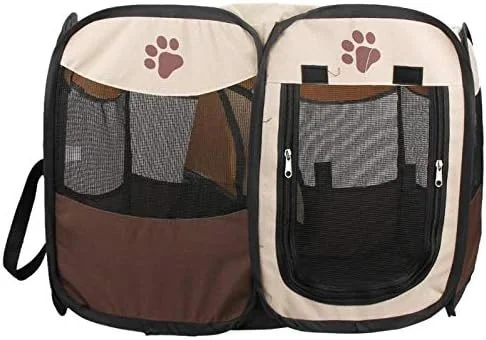 چادر هشت ضلعی حیوانات خانگی، حصار حیوانات خانگی، قفس حیوانات خانگی کوچک و متوسط، قفس سگ، چادر حیوانات خانگی آکسفورد ضد آب