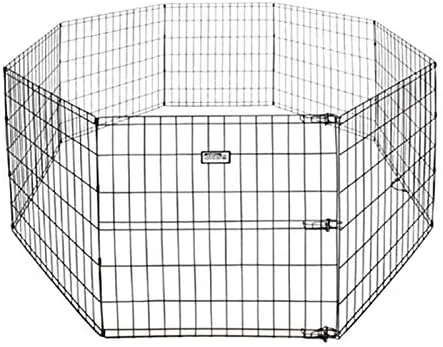 محوطه بازی سبک وزن نوتراپت با پوشش پودری مشکی، ارتفاع 106 سانتی متر محوطه بازی سبک وزن نوتراپت با پوشش پودری مشکی، ارتفاع 106 سانتی متر