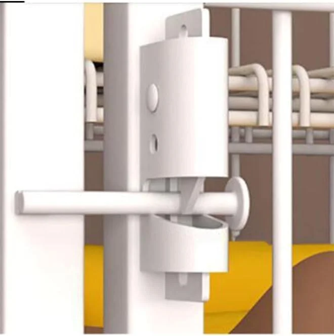 قفس تاشو لوکس و سنگین NKX با قابلیت چیدن روی هم، دارای چرخ و درب