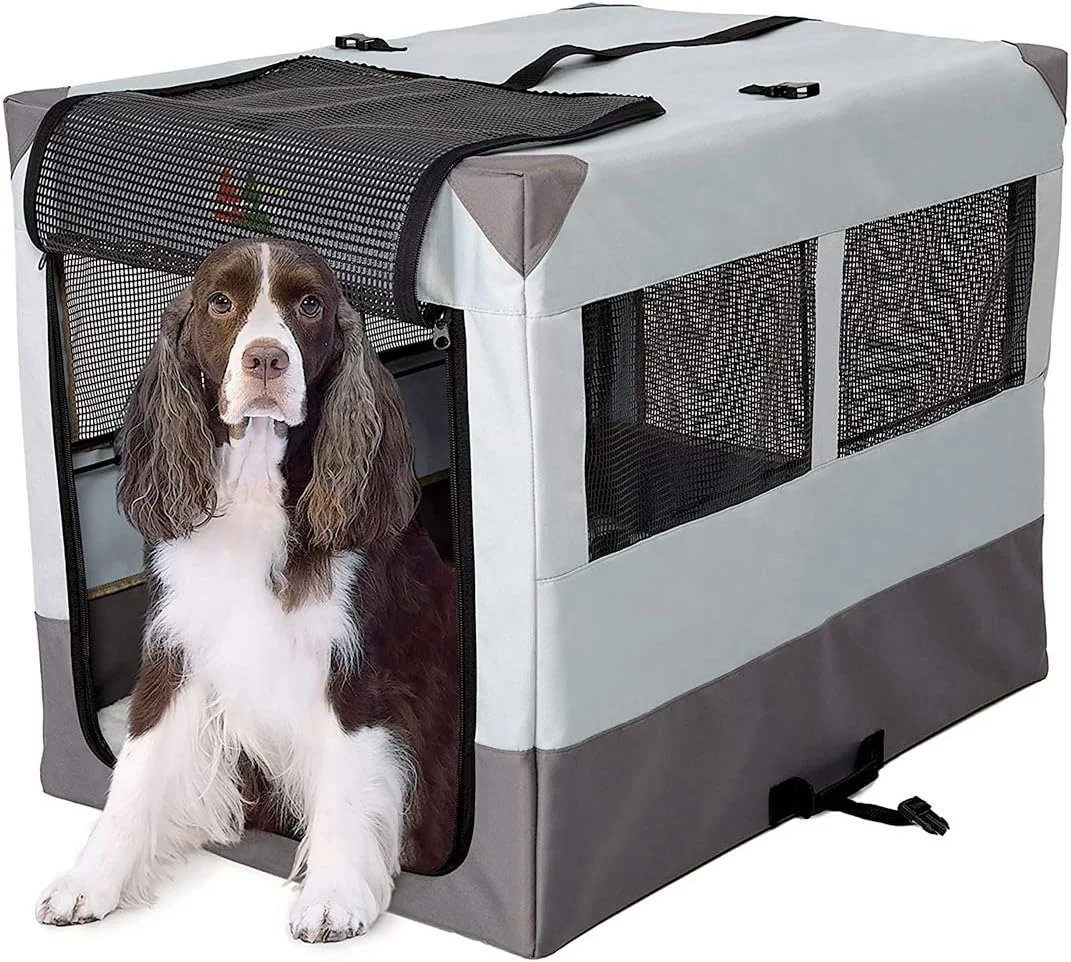 قفس سگ چادری قابل حمل میدوست مدل Canine Camper Sportable، سایز 91.5 سانتی متر طول × 65 سانتی متر عرض × 71 سانتی متر ارتفاع