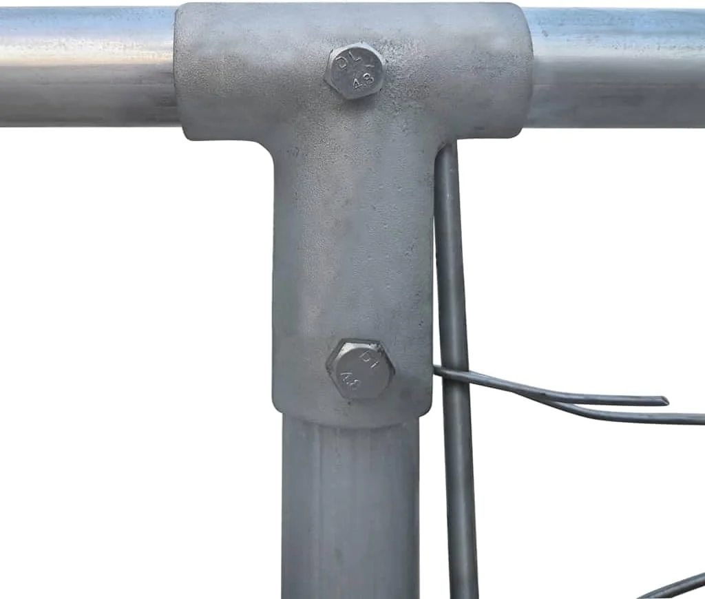 محوطه بازی سگ در فضای باز Makastle، محوطه بزرگ سگ، خانه لانه سگ سنگین در فضای باز، قفس بزرگ سگ توری، لانه حیوانات خانگی قفس فولادی با قفل امنیتی، 400x400x100 سانتی متر محوطه بازی سگ در فضای باز Makastle، محوطه بزرگ سگ، خانه لانه سگ سنگین در فضای باز، قفس بزرگ سگ توری، لانه حیوانات خانگی قفس فولادی با قفل امنیتی، 400x400x100 سانتی متر