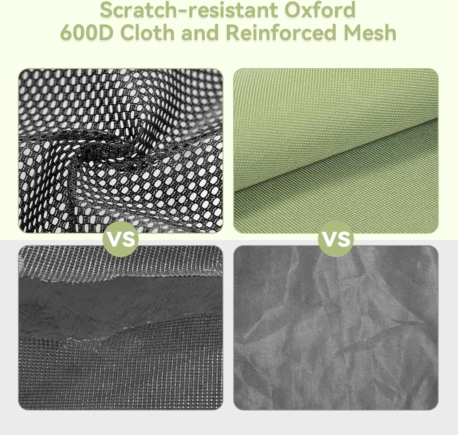 محوطه بازی سگ A4Pet، محوطه بازی قابل حمل سگ، محوطه بازی تاشو سگ با نصب آسان در فضای باز - ایده آل برای سگ ها و حیوانات خانگی کوچک تا متوسط - دارای زیپ جداشدنی و کاسه مسافرتی تاشو و پایه ضد آب، سبز