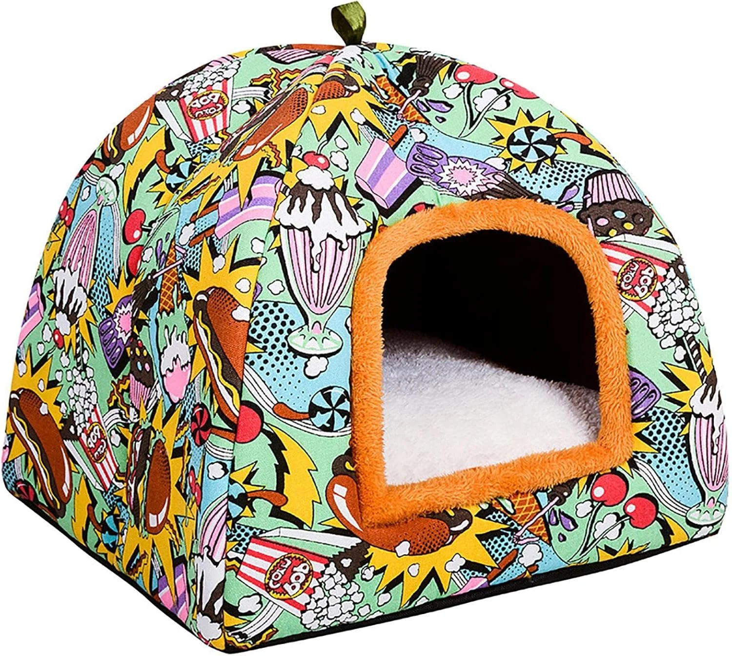 خانه سگ سرپوشیده، خانه سگ گرم، خانه گربه، تخت خواب نرم حیوانات خانگی چادر سرپوشیده سبد لانه خواب مخملی گرم با کوسن لوازم جانبی سگ مسافرتی خانه سگ سرپوشیده، خانه سگ گرم، خانه گربه، تخت خواب نرم حیوانات خانگی چادر سرپوشیده سبد لانه خواب مخملی گرم با کوسن لوازم جانبی سگ مسافرتی