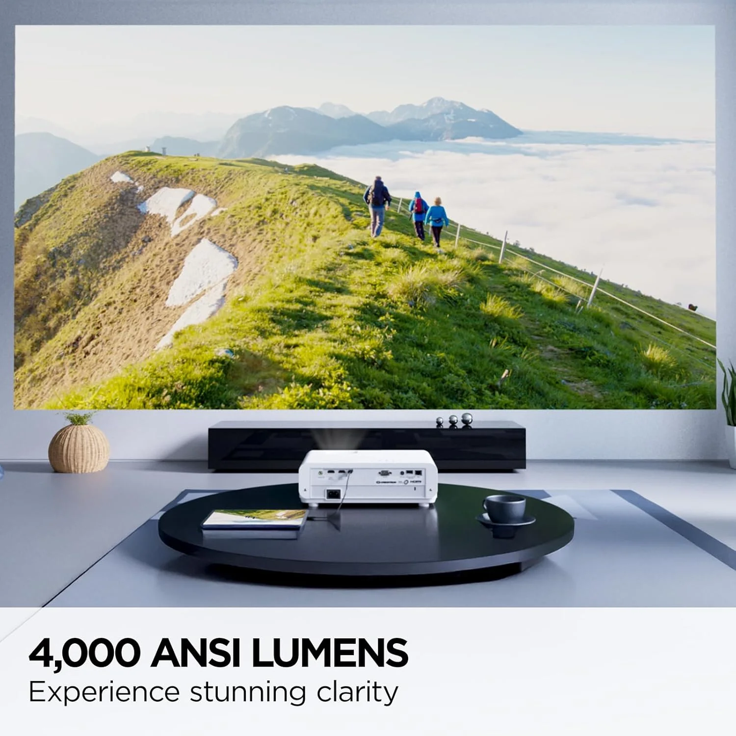 پروژکتور گیمینگ 4K ویوسونیک PX749-4K UHD طراحی شده برای ایکس باکس با زمان پاسخگویی 4.2 میلیثانیه، 4000 انسی لومن، کیستون افقی/عمودی، زوم اپتیکال 1.3x و USB C برای سینمای خانگی پروژکتور گیمینگ 4K ویوسونیک PX749-4K UHD طراحی شده برای ایکس باکس با زمان پاسخگویی 4.2 میلیثانیه، 4000 انسی لومن، کیستون افقی/عمودی، زوم اپتیکال 1.3x و USB C برای سینمای خانگی