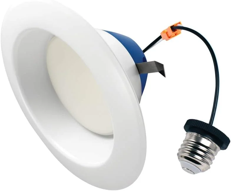 چراغ سقفی ال ای دی 6 اینچی Cree Lighting مدل TRDL6-0802700FH50-12DE26-1-11، معادل 75 وات (قابل تنظیم نور)، 825 لومن، سفید ملایم 2700 کلوین، 1 عدد